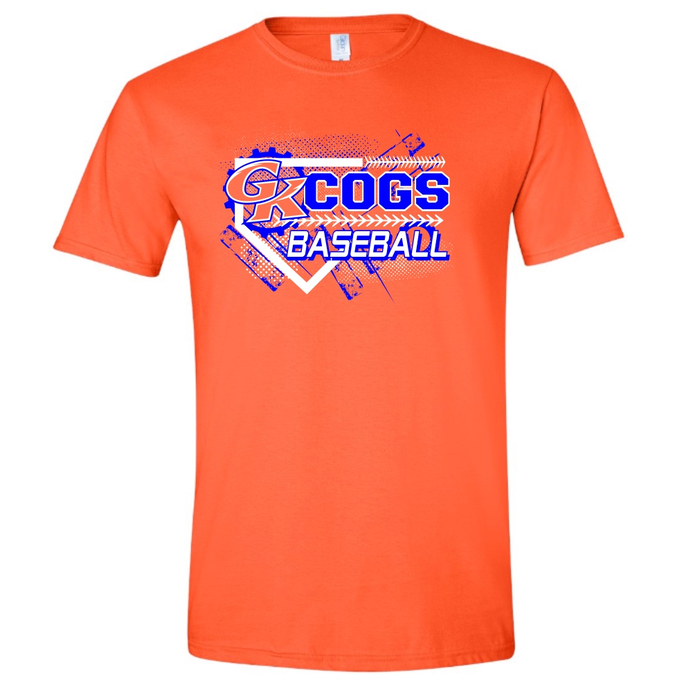 GK Boosters Baseball Orange T-Shirt