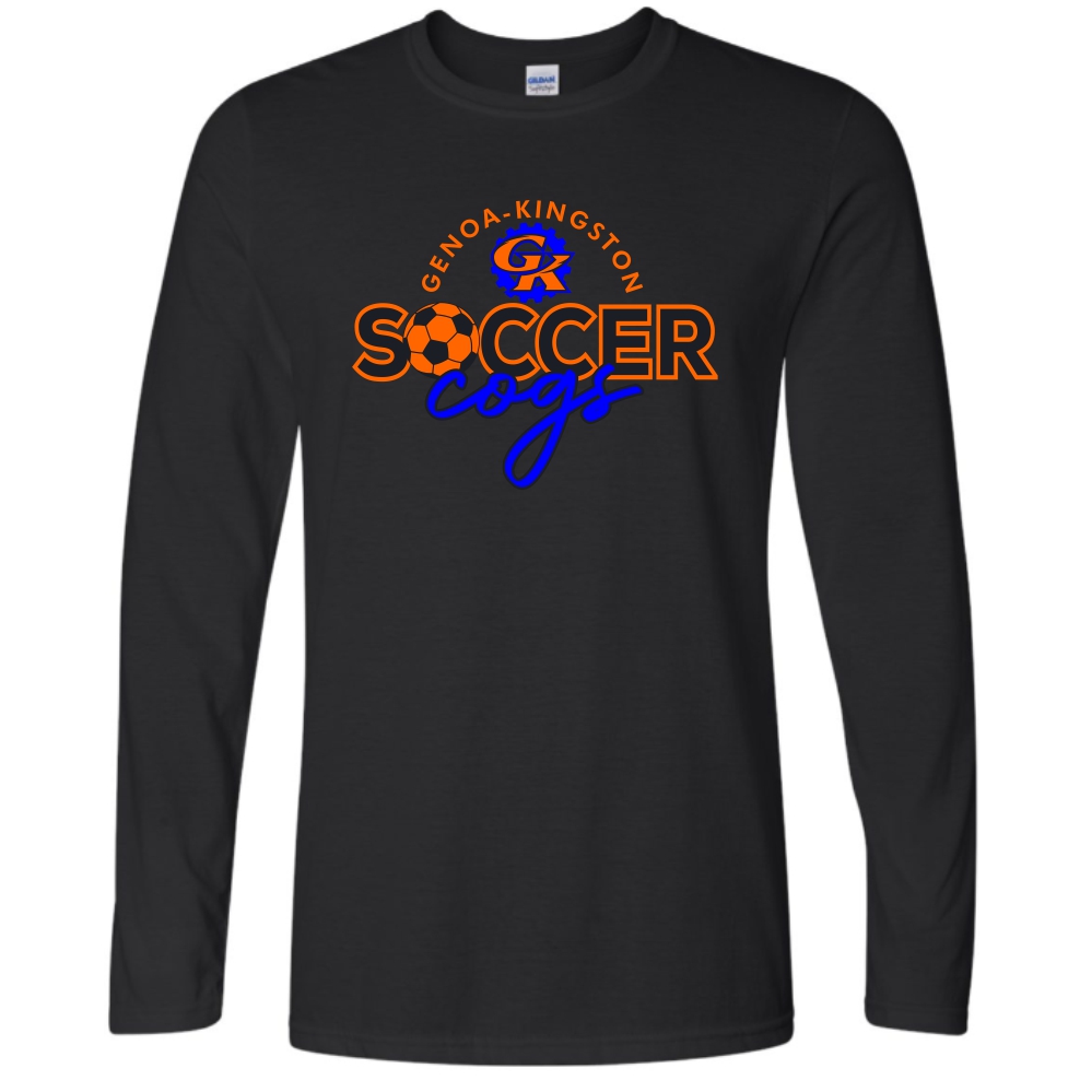 GK Boosters Soccer Black Long Sleeve Tee