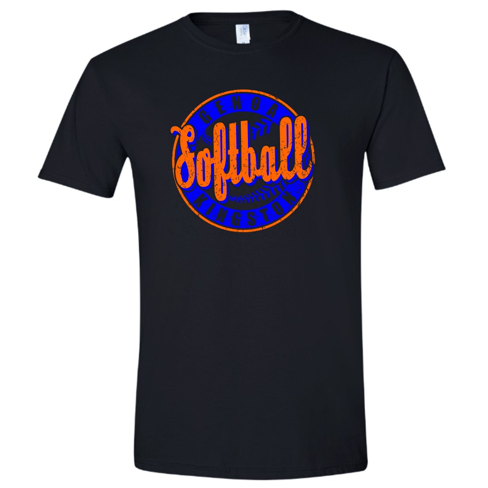 GK Boosters Softball Black T-Shirt