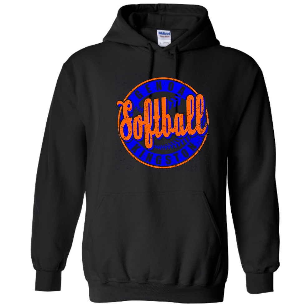 GK Boosters Softball Black Hoodie