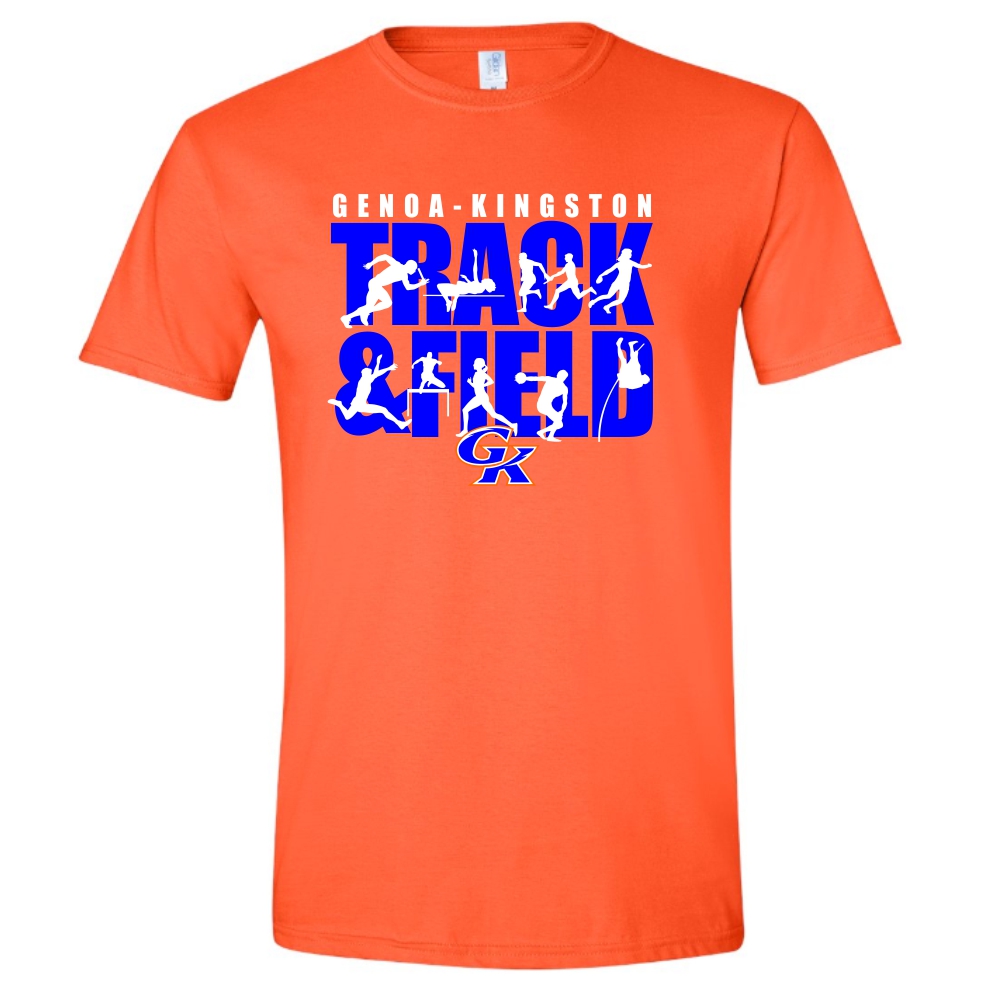 GK Boosters Track & Field Orange T-Shirt