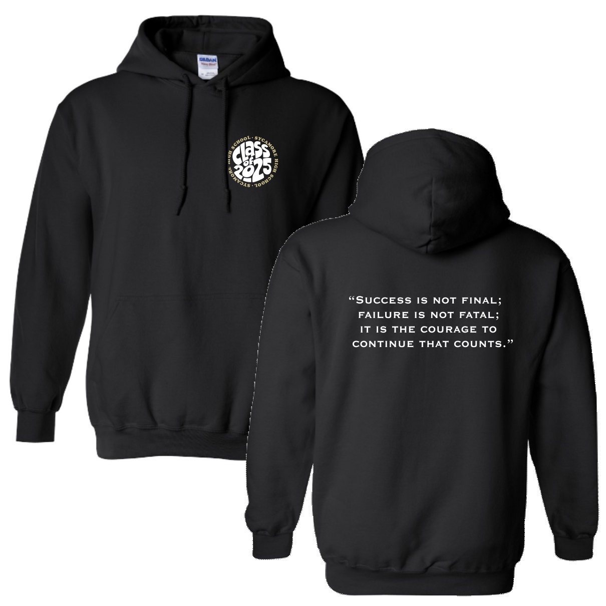 Sycamore Seniors Black Hoodie